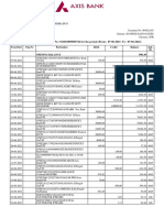 TUSHAR SHARMA'S AXIS BANK ACCOUNT STATEMENT