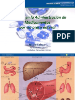 Cuidados en La Administración de Medicamentos Por Vía Oral y Enteral