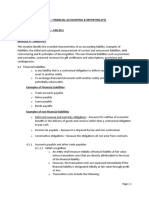 Integrated Accounting: Financial Accounting & Reporting (P1) Integrated Accounting - Far (P1) Module 4: Liabilities