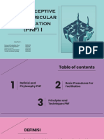 Proprioceptive Neuromuscular Facilitation (PNF) I