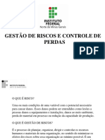 Gestão de Riscos E Controle de Perdas