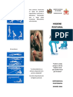 Higiene Postural Folleto