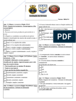 Avaliação de Sintaxe - 09.02.18 - Bravo