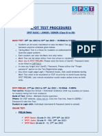 Mock Test & SPOT PRELIMS