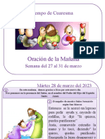 Oración Enseñanza Básica y Media Del 28 Al31 de Marzo