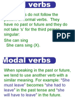 Modal Verbs