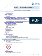 Ficha de Datos de Seguridad: SECCIÓN 1. Identificación de La Sustancia o La Mezcla y de La Sociedad o La Empresa