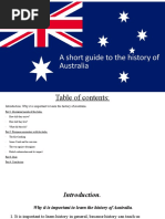 A Short Guide To The History of Australia