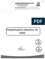 Creación de transitabilidad peatonal A.H. Julio C. Tello Lurin