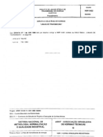 NBR 5422 NB 182 - Projeto de Linhas Aereas de Transmissao de Energia Eletrica