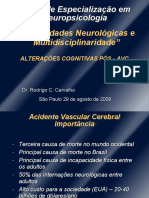 Aula 6 Enfermidades Neurológicas e Multidisciplinaridade AVC Alterações Cognitivas
