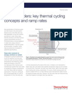 Thermal Cyclers: Key Thermal Cycling Concepts and Ramp Rates