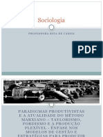 Sociologia e paradigmas produtivistas