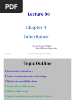 Lecture 06 Inheritance