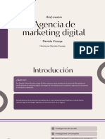 Brief Creativo Agencia DV