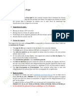 Description Du Travail: Projet