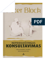 Nepriekaistingas Konsultavimas - Peter Block