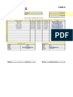 Lista de Buena Fe: Nombre Del Equipo: Torneo Que Disputará: F5-F7-F8-F9-F11 Dia: (Semana, Sabados o Domingos)