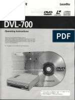 Pioneer DVL-700_Manual