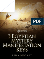 3 Egyptian Mystery Manifestation Keys