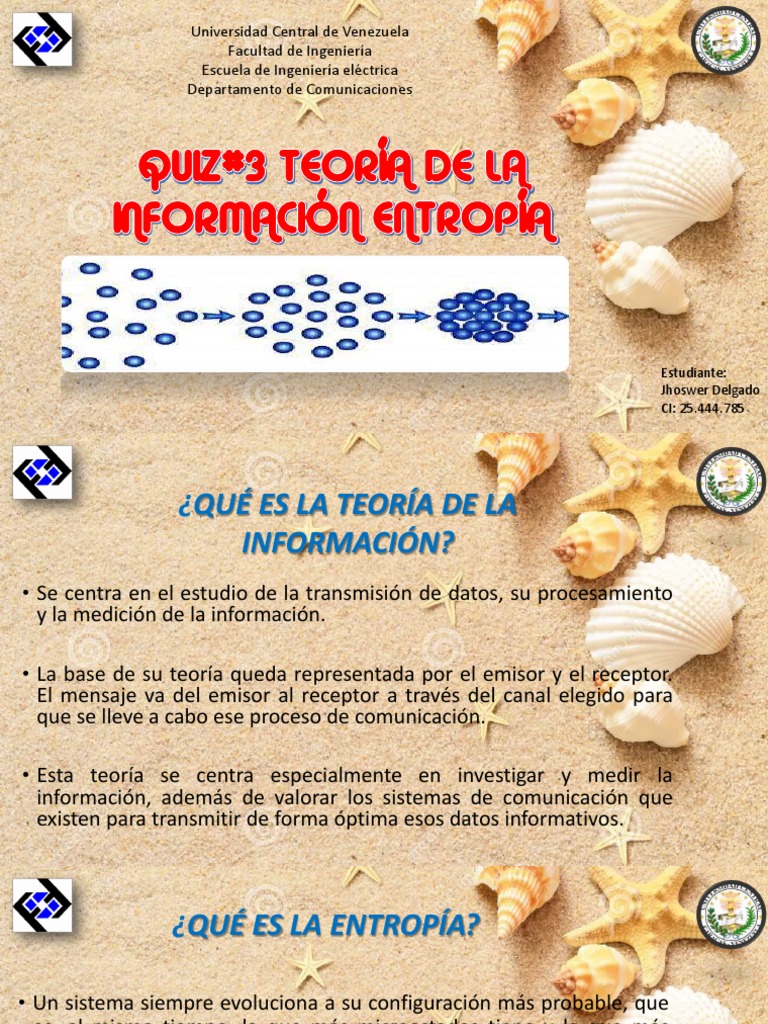 Entropia Comunicaciones | PDF | Entropía | Información