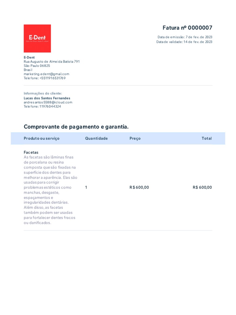 fatura-n-0000007-facetas-dent-rias-pdf