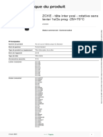 Interrupteurs de Position XC - ZCKE05