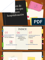 Atencion de Enfemeria Que Requiere Hospitalizacion