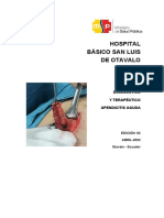 Hospital Básico San Luis de Otavalo: Protocolo Diagnóstico Y Terapéutico Apendicitis Aguda