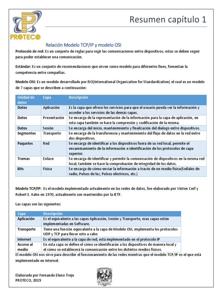 Comparativa Modelos TCP/IP y OSI | PDF | Modelo osi | Red de computadoras