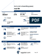 Dakhly / Mohamed MR: Confirmation (This Is Not A Boarding Pass)