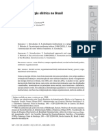 O CAMPO DA ENERGIA ELÉTRICA NO BRASIL DE 1880 A 2002