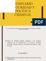 Esquema Clase Política Criminal