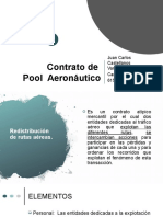 Redistribución de rutas aéreas mediante contrato atípico mercantil de pool aeronáutico
