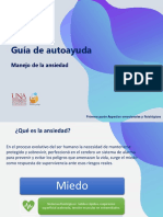 Guía de Autoayuda - Manejo de La Ansiedad I Parte PDF