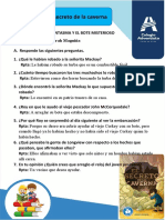 Plan Lector El Secreto de La Caverna LA TURBA FANTASMA Y EL BOTE MISTERIOSO