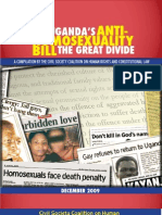 Uganda Anti-Homosexuality Bill Briefing