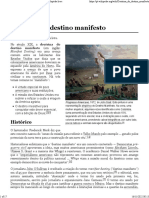 Doutrina Do Destino Manifesto