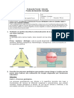 Evaluación Parcial - Solución Prueba de Desarrollo: Geología