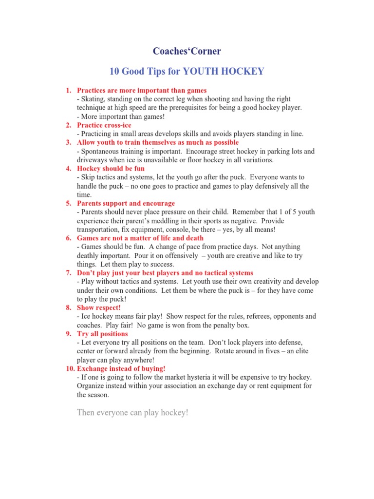 10-good-tips-for-youth-hockey-pdf