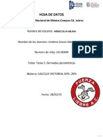 Tarea 5. Derivadas Parámetricas - Jiménez - 22110309