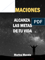 Alcanza tus metas con afirmaciones