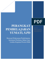 Perangkat Pembelajaran Yuniati, S.PD