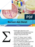 BARISAN DAN DERET