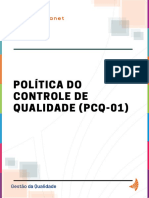 Política Do Controle de Qualidade (PCQ-01)
