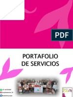 Portafolio de Servicio 2023 Fundacion Joasjos