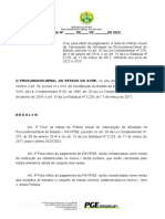 PORTARIA Nº. - , DE - DE - DE 2022.: Estado Do Acre Procuradoria-Geral Do Estado