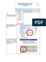 Manual Configuración GMail para Outlook 2007