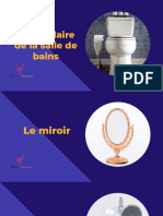 Vocabulaire de La Salle de Bains