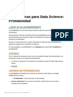 Matemticas para Data Science Probabilidad